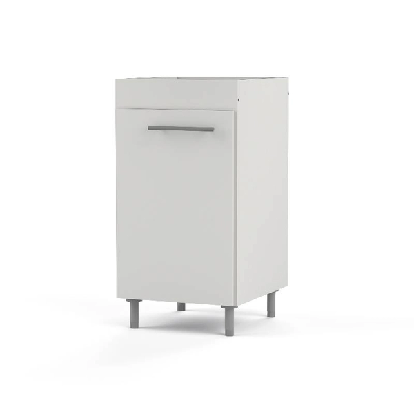 BAJOMESADA ORLANDI BL 3054 BAHIA - BLANCO 1 PUERTAS 1 ESTANTE