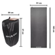 COLCHONETA AUTOINFLABLE PARA CAMPING 183CM X 51CM X 3CM KUSHIRO CA01