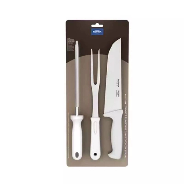 SET BRINOX 3 PIEZAS - PRECISION BLANCO ACERO INOXIDABLE (2554302)(LBRIN00459)