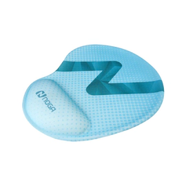 MOUSEPAD NOGA 3D GEL ERGONOMICO GAMER CELESTE
