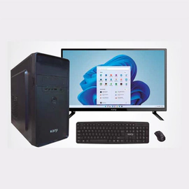 PC ARMADA COMPLETA KANJI i5-10400 8GB SSD 480GB WINDOWS 11 MONITOR TV 24" KJ-24