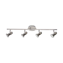 Lampara Linea Party 4 Luces 220V Plata