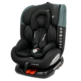 Butaca para Auto Cyro Max Giro 360 Gris Oscuro Macrobaby