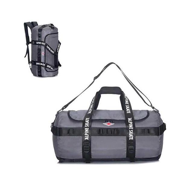 BOLSO ALPINE SKATE 15870 - GRIS CONVERTIBLE MOCHILA