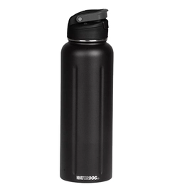 Botella Deportiva Waterdog ACUA1200BK Acero Inox 1,2 Lts Negra