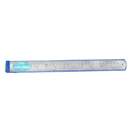 REGLA DE 30CM ACERO INOXIDABLE NEÓN EVOL0060