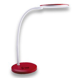 Lampara Escritorio Led Flexible Bonnie 7,5W Calida Rojo
