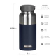 Botella Deportiva Waterdog LAKE950IN 950 ml Indigo