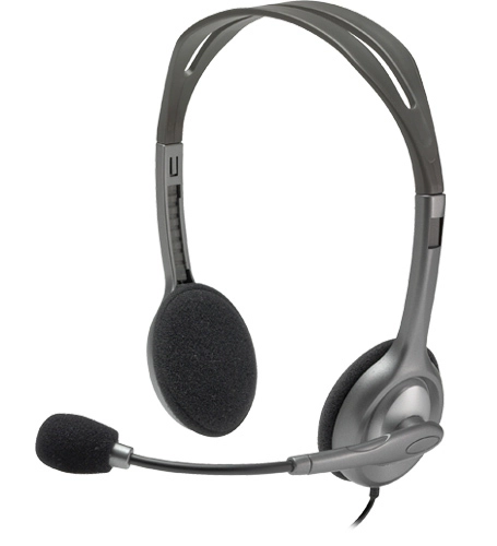 AURICULAR C/MIC VINCHA LOGITECH H111