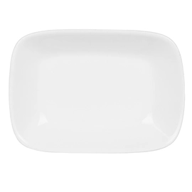 Dish de Cerámica 11x8x1.8 cm Blanco