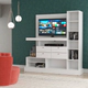 rack Tv Led Mosconi 126 Mueble Blanco