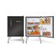 Heladera Compacta Whirlpool WRA09B3 76L Retro Black