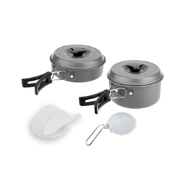 MARMITA PARA CAMPING DE 7 PIEZAS KUSHIRO FMCS-M2P7