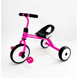 Triciclo Infantil Clasico Reforzado XG-9603 Rosa Macrobaby