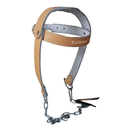Arnes De Cuello Con Cadena Cuero - Balboafit