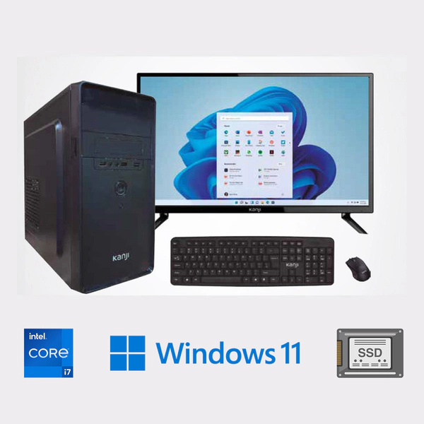 PC ARMADA INTEL i7-11700 8GB SSD 960GB WINDOWS 11 PRO MONITOR TV 24"