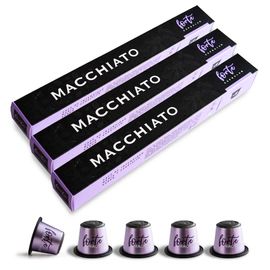 Capsulas Macchiato Forte Compatible Nespresso X 30 Unidades