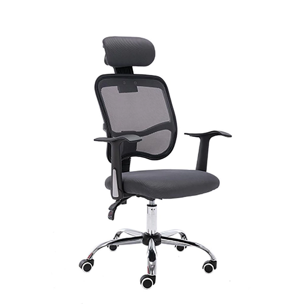 SILLON ELEGANTE ONEBOX OB-SO9 MALLA CON APOYA CABEZA Y APOYA BRAZO ABIERTO