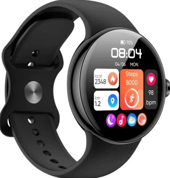 Smartwatch Xinji Nothing Negro Reloj Intelingente