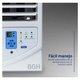 Aire Acondicionado de Ventana Frio BGH BC52WFQ 5100W 4500F