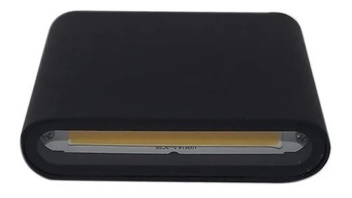 Aplique Akira Ii Cob 10W Calido Negro