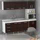 Aparador Columna Cocina Mosconi 4 Pue Blanco Chocolate