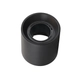 Plafon Redondo Dicroica Fach 1 Material Pc Gu10 96 X 100 Mm Negro