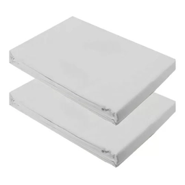 Pack X 2 Sabanas Planas Cannon Twin Size 180 Hilos