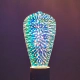 Lámpara Led Pera Galaxy E27 4w Fantasía Decoración