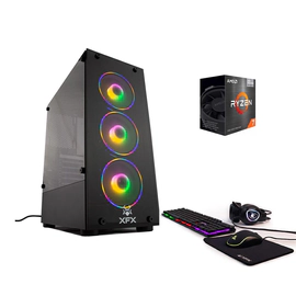 PC ARMADA GAMER AMD RYZEN 7 5700G 16GB SSD 480GB RGB 750W TECLADO/MOUSE/AURICUL