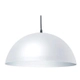 Colgante Bell06 Media Esfera 40Cm E27 Aluminio Blanco