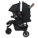Cochecito Jogger Breeze 3 Ruedas Negro Infanti