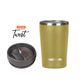 Vaso con Doble Pared Waterdog AMERICAN380OG 380 ml Oliva Acero