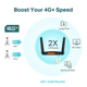 ROUTER WIRELESS TP-LINK ARCHER MR600 V2 AC1200 MICROSIM 4G+ DUAL BAND 2ANT