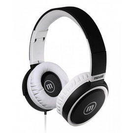 Auriculares Audio 3.5 mm maxell HP-B52 WHT Blanco y Negro
