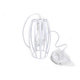 Colgante Elis Jaula E27 130X230Mm Blanco