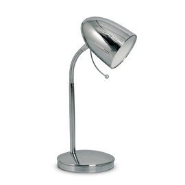 Lampara de Escritorio Moderna Flexible Modelo Focus E27 220V Plata