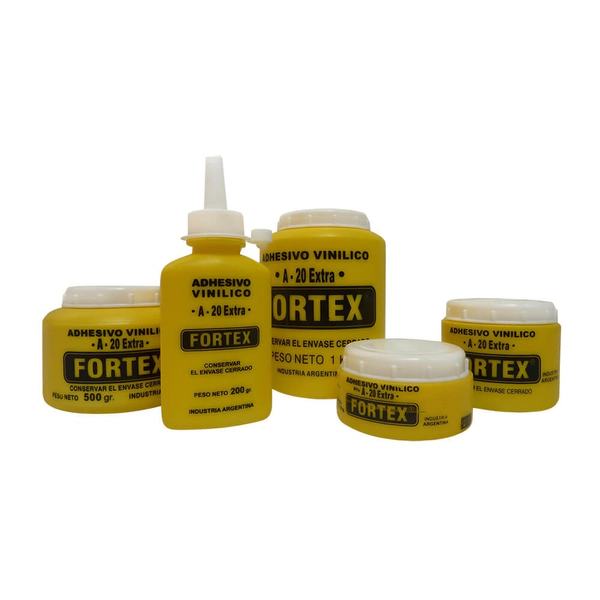 COLA SINTÉTICA ENVASE X 1/8 KG FORTEX
