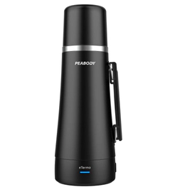 TERMO ELECTRICO PEABODY PE-ET1001N 1 LITRO 700W 2 NIVELES MATE Y HIERVE BOMBILL
