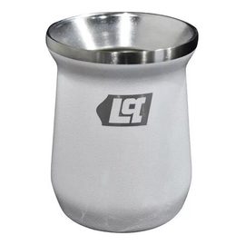 Mate Lusqtoff Acero Inoxidable Blanco 300 Ml Matlb-9