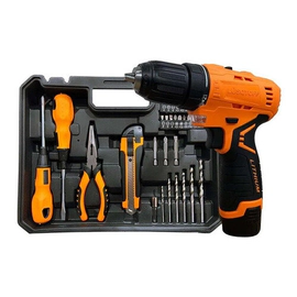 Taladro Atornillador 12v Lüsqtoff - Maletin + Accesorios