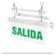 Cartel Señalizador De Salida De Led 3 Hs Autonomía