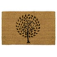 Felpudo Entrada Arbol De Coco Y Goma 40 x 60