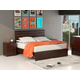 Respaldo Sommier Mosconi 2 Plazas Melamina 1,80M Wengue