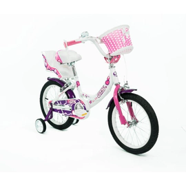 Bicicleta de Paseo R16 Blanca con Rosa Gts