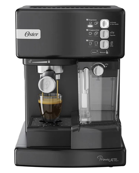 Cafetera Automatica Express Oster BVSTEM6603B Primalatte
