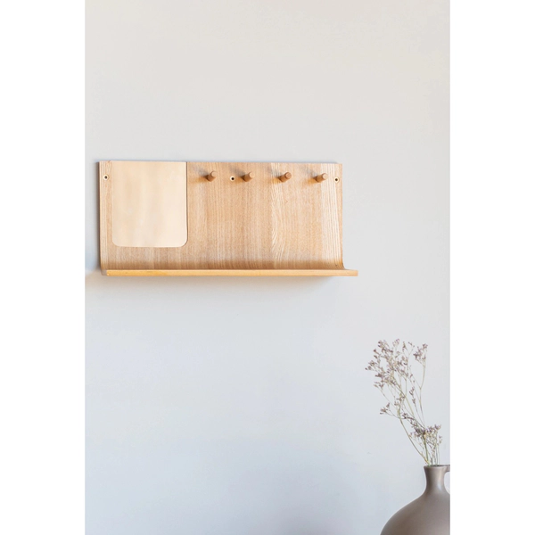 PERCHERO DE MADERA DIVERSO LUGO