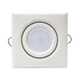 Spot Embutir Led Techo Cuadrado Frio 7w Blanco