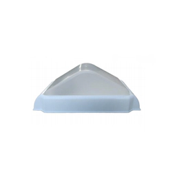 Tortuga Rect Triangular Lisa - Art 205 Blanco