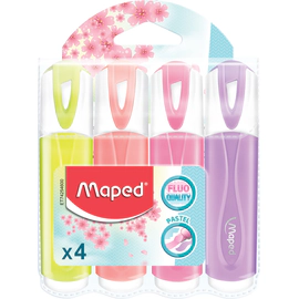 Marcador Maped Classic Pastel Bolsa Carton X 4 Uni
